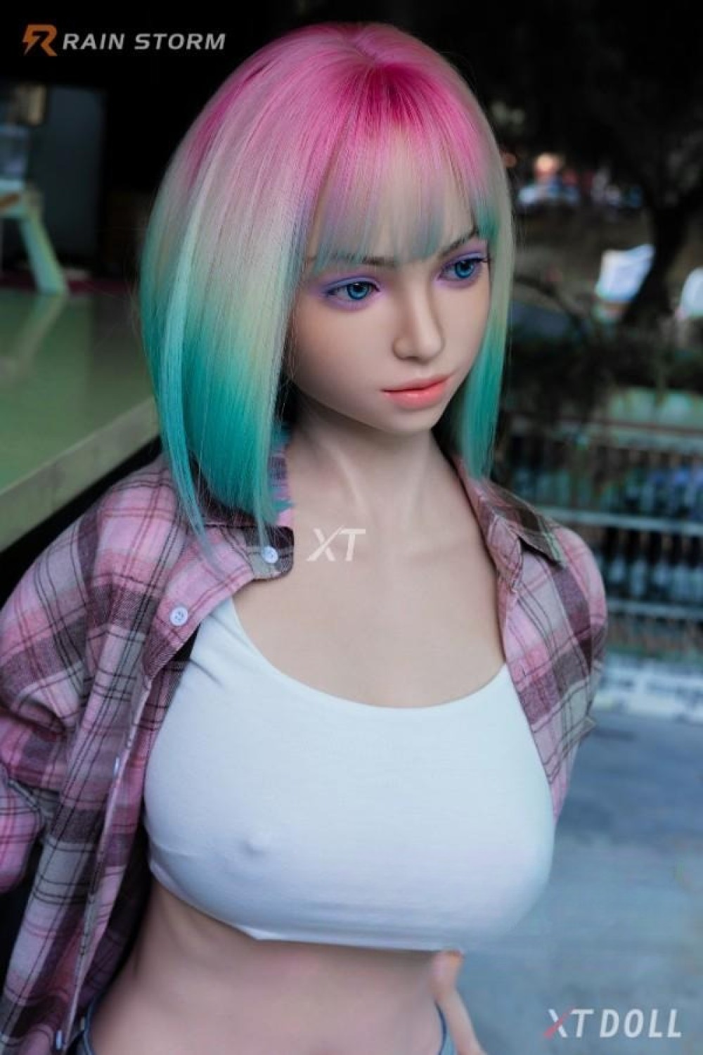 シリコン頭部 高級ダッチワイフコスプレ用ラブドール Hedda 163cm