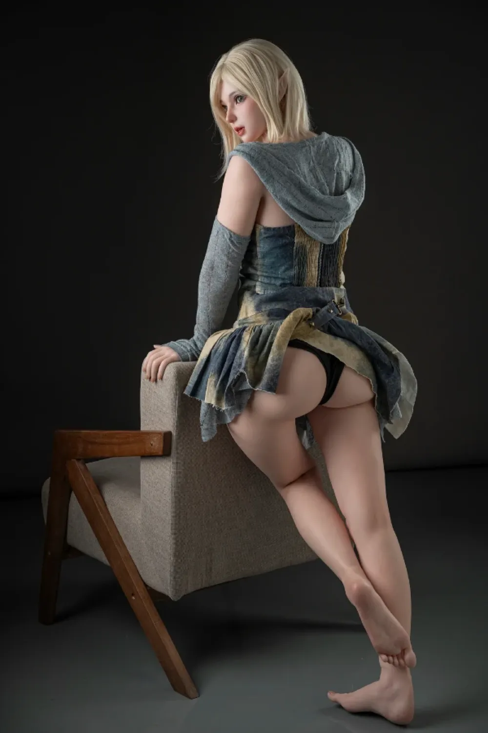 リアルな肌色と質感を実現した高品質シリコン頭部 关根美琴 160cm