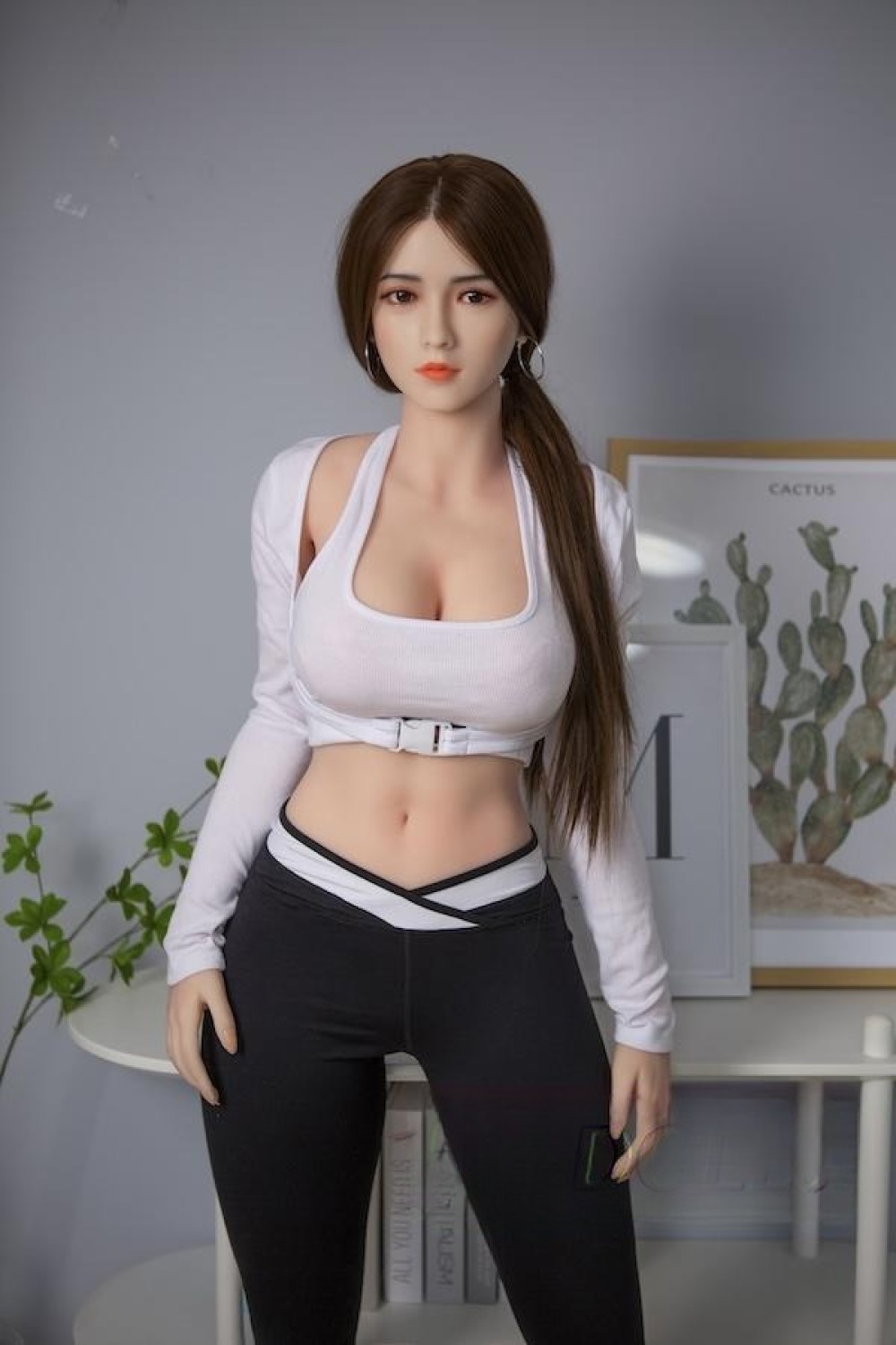 女性 アダルト グッズシリコンドール 頭部＋ボディー一体型 菅原千佳 163cm