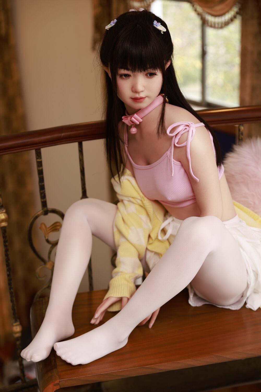 美人 エロ 完璧なプロポーションのプレミアムシリコンドール 野口千恵 154cm