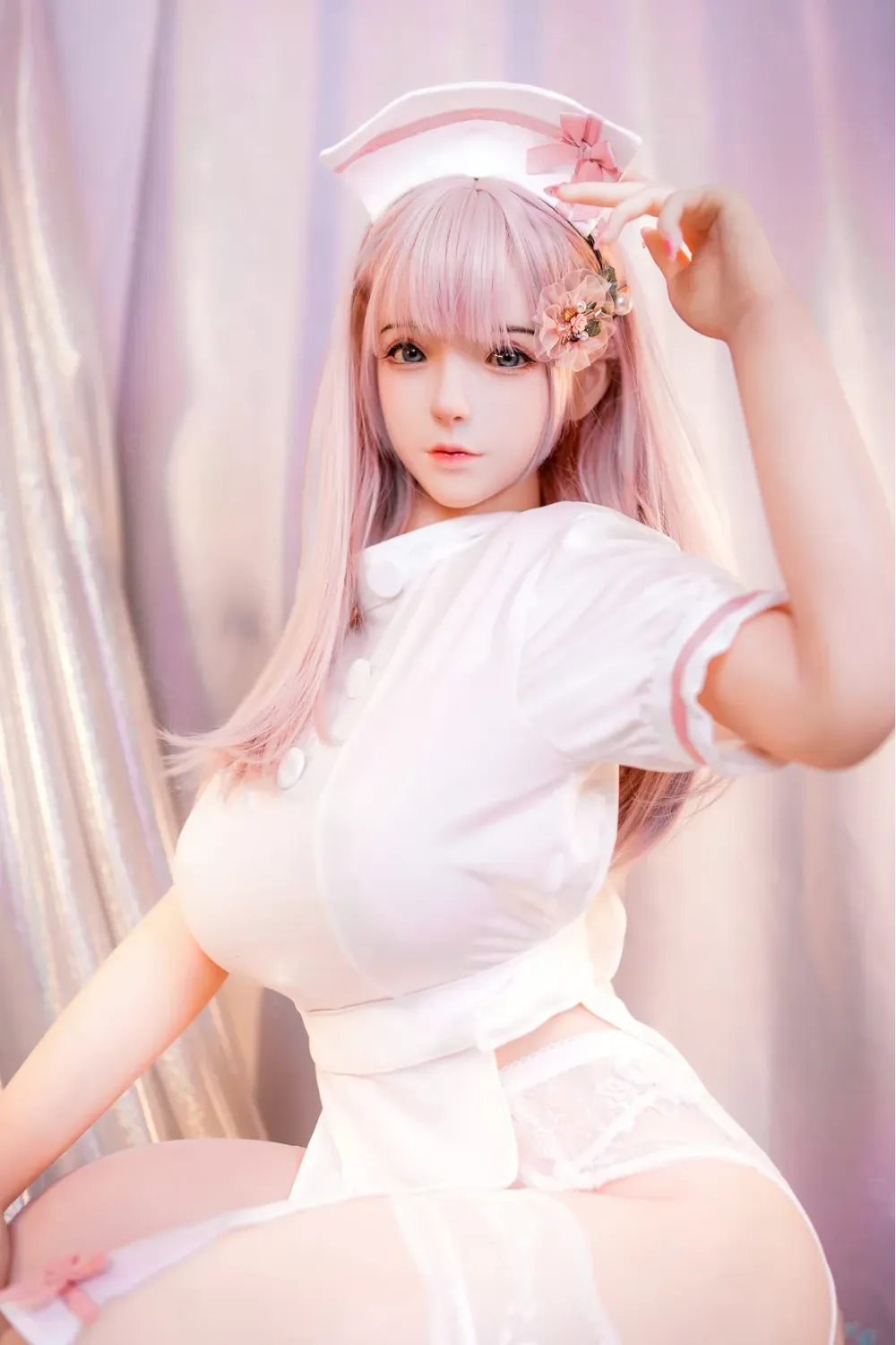 白肌で清楚系モデル ラブドール 天然系美少女のリアル再現 新垣纱由里 157cm