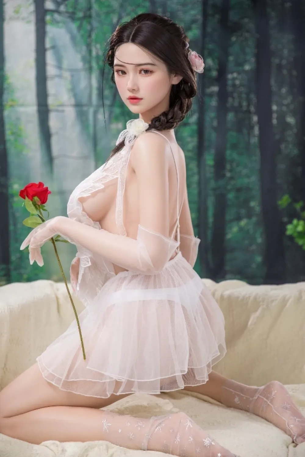 巨乳ラブドールリアルフェイスとぷにぷに柔肌が魅力のドール 佐久間紗紀 165cm