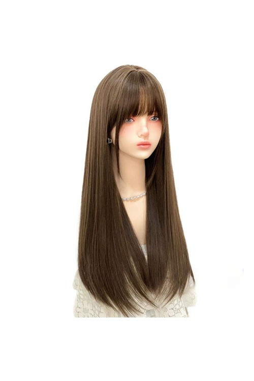 さらさらとした質感のロングストレート TPEラブドール専用ウィッグ #30