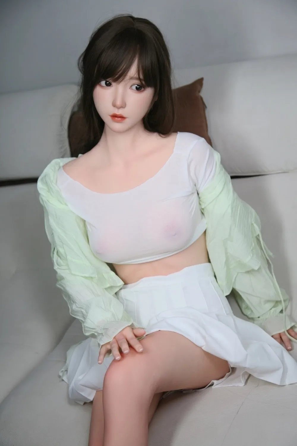 清純な美少女ダッチワイフリアル美人美乳リアルドール販売 石岡紗季 158cm
