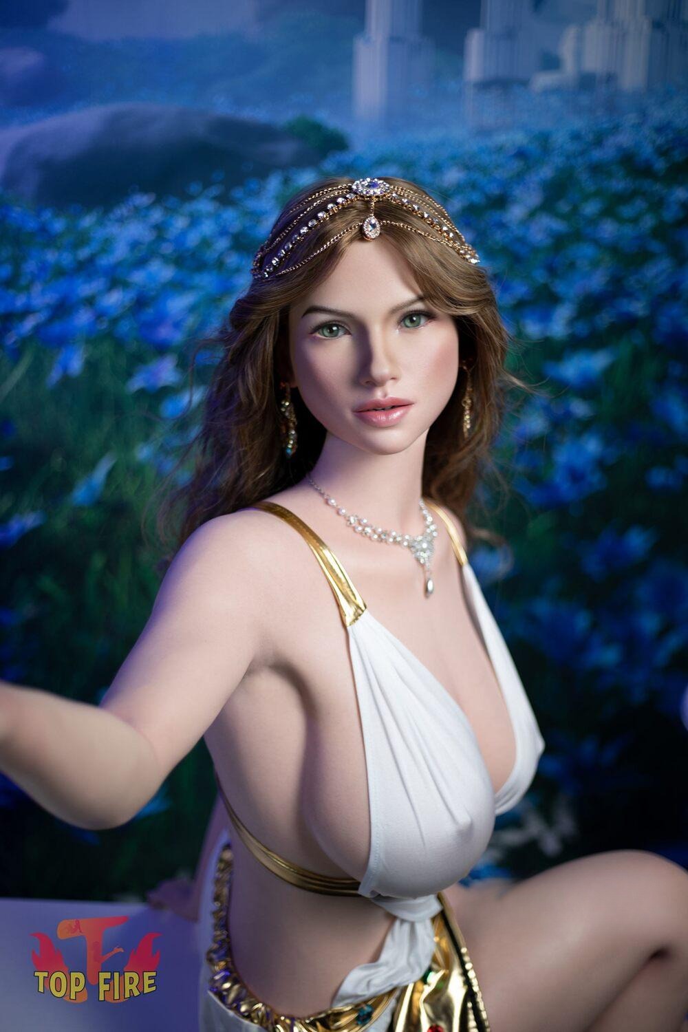 豊満なボディ 熟女の雰囲気を再現した濃いドールエロ Charlotte 174cm