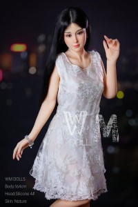 シリコン製頭部+TPEボディ可愛い美人系セックスドール 大熊由紀恵 164cm
