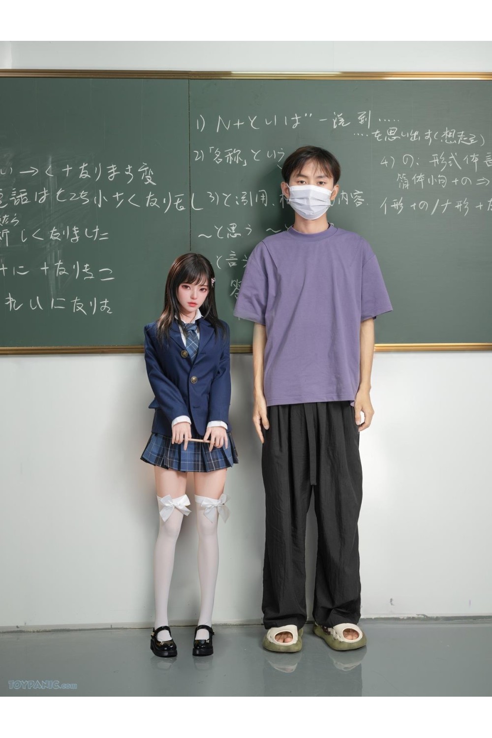 学園風コスチューム 全身シリコン 高再現ラブドール 上質素材・高級仕様 山口结衣 142cm