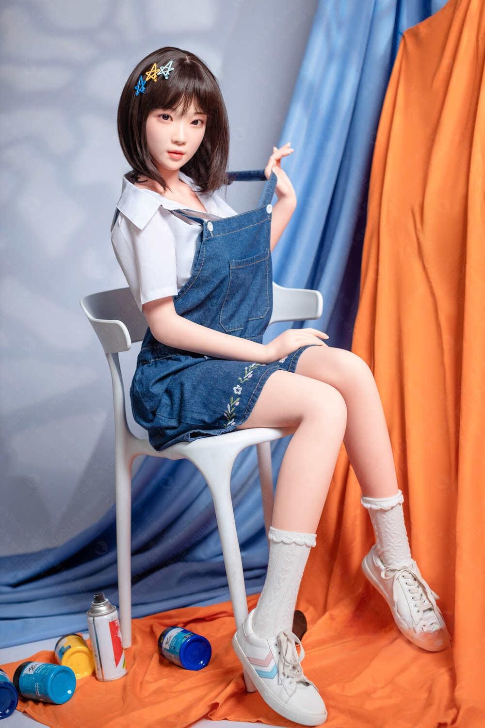 大型 オナホール自然な色合いと触り心地が良いリアルドール 名倉梨花 148cm