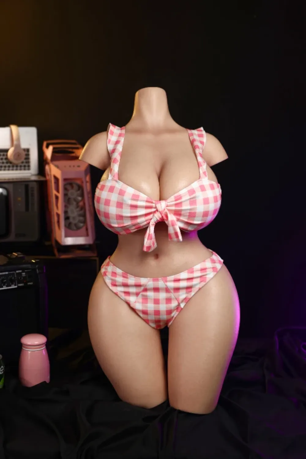 フェイス付きトルソー 美乳とリアル肌質を追求した人気モデル 富田优奈 77.5cm（頭部の交換を選択可能）