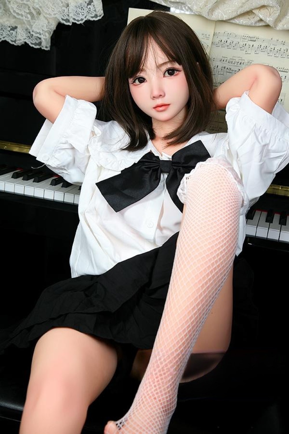 可愛いラブドールな女子校生の顔リアルドール通販中 小宮山麻友 148cm