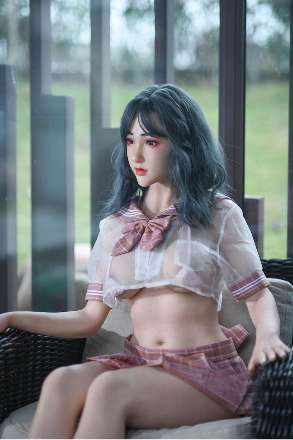 清純な彼女ダッチワイフ 松崎佳子 162CM (実際の顔、リアルな血管再現)