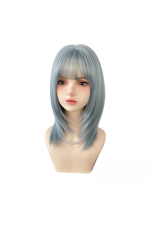 エレガントで柔らかなロングストレート リアルラブドール専用ウィッグ #37