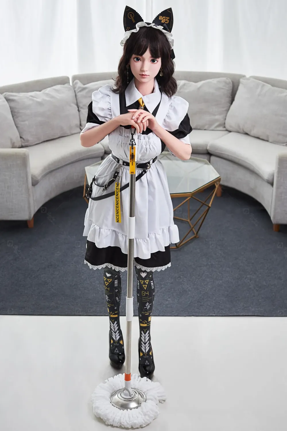 フルシリコン製ラブドール 微笑む癒し系リアル家政婦タイプドール 星野樱奈 148cm