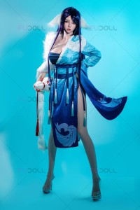 フルシリコン製 ラブドール 美少女モデル 完全美体 平田美佳 165cm【皮膚模様版】