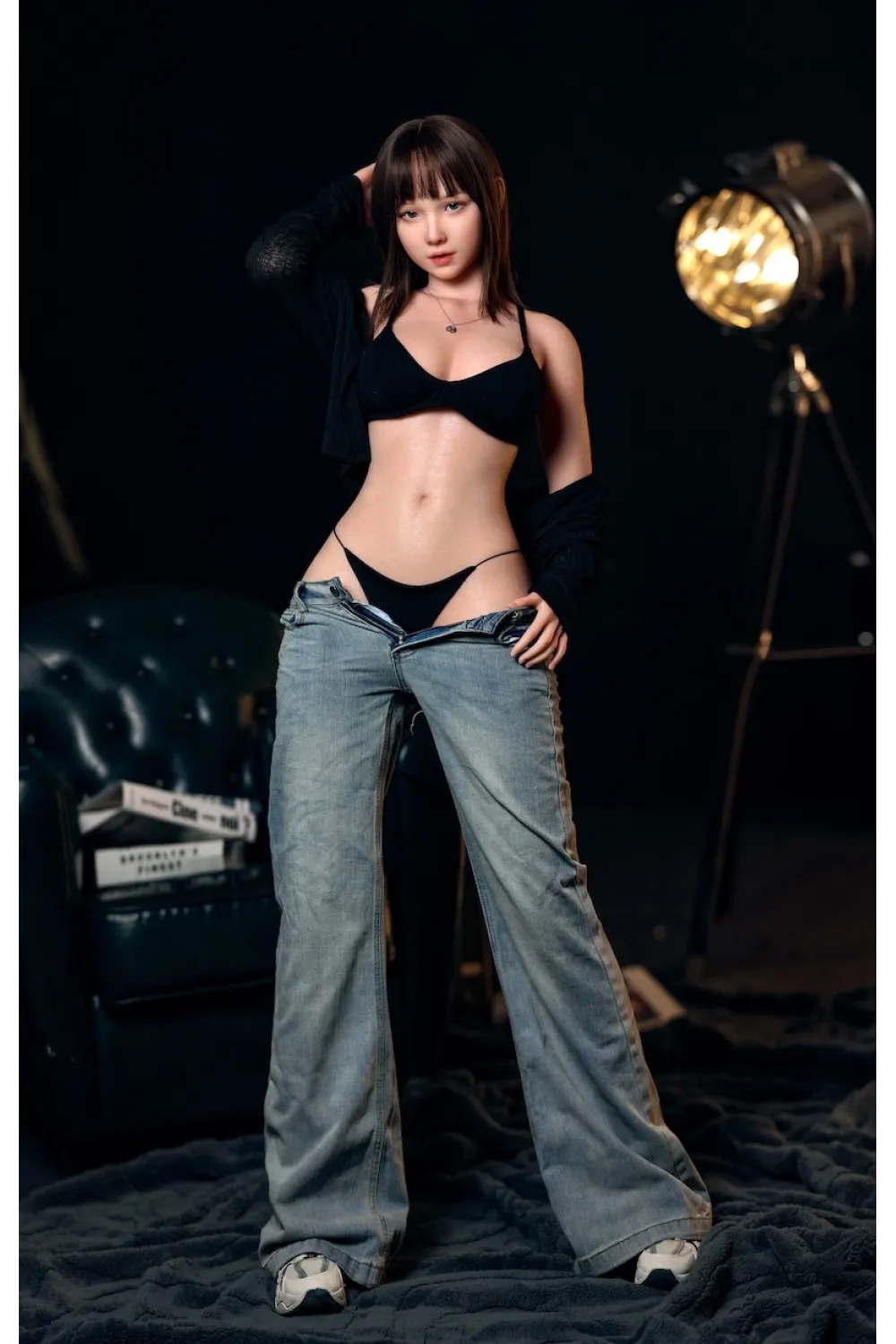 清楚で上品なリアルラブドール 初恋のようなときめきを再現 菅野奈美 165cm【皮膚模様版】