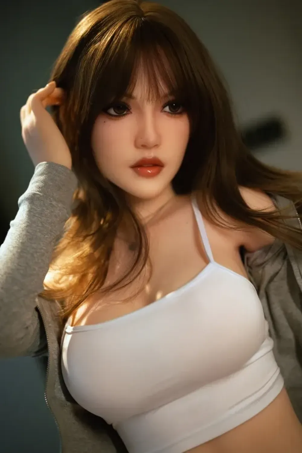 清楚な顔立ちと美しいボディラインが魅力のラブドール 风间千夏 148cm