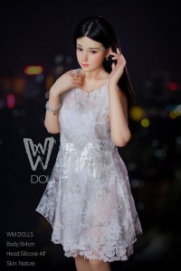 シリコン製頭部+TPEボディ可愛い美人系セックスドール 大熊由紀恵 164cm