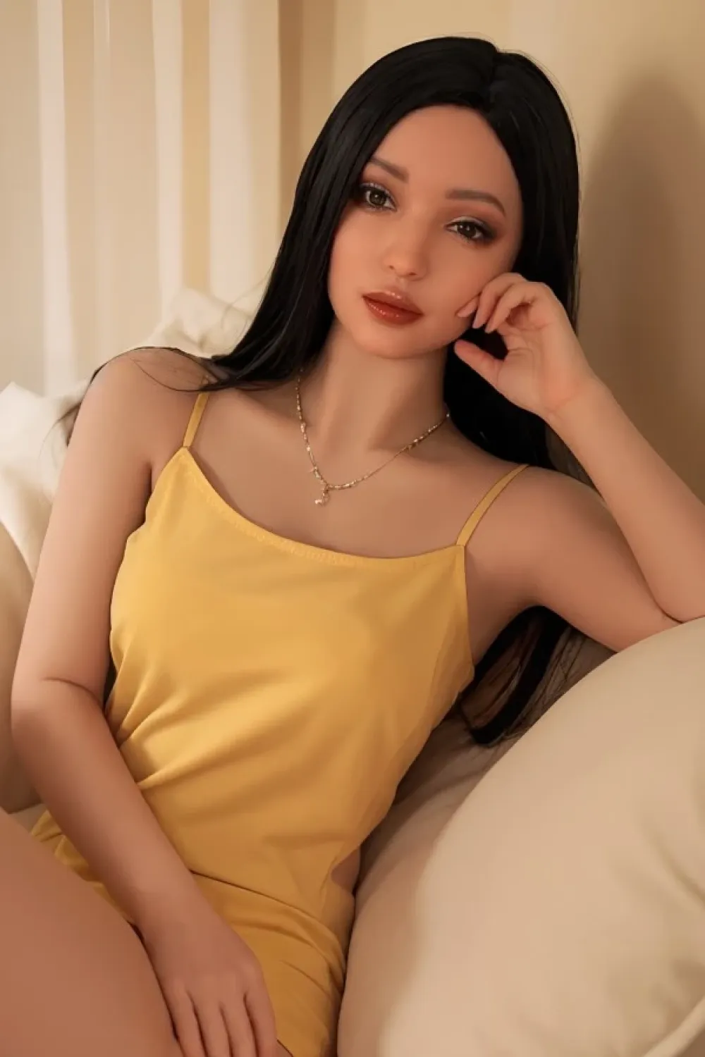 シリコンの精巧な顔とTPEの滑らかな肌を兼ね備えたラブドール 高田真奈美 166cm