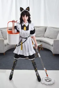 フルシリコン製ラブドール 微笑む癒し系リアル家政婦タイプドール 星野樱奈 148cm