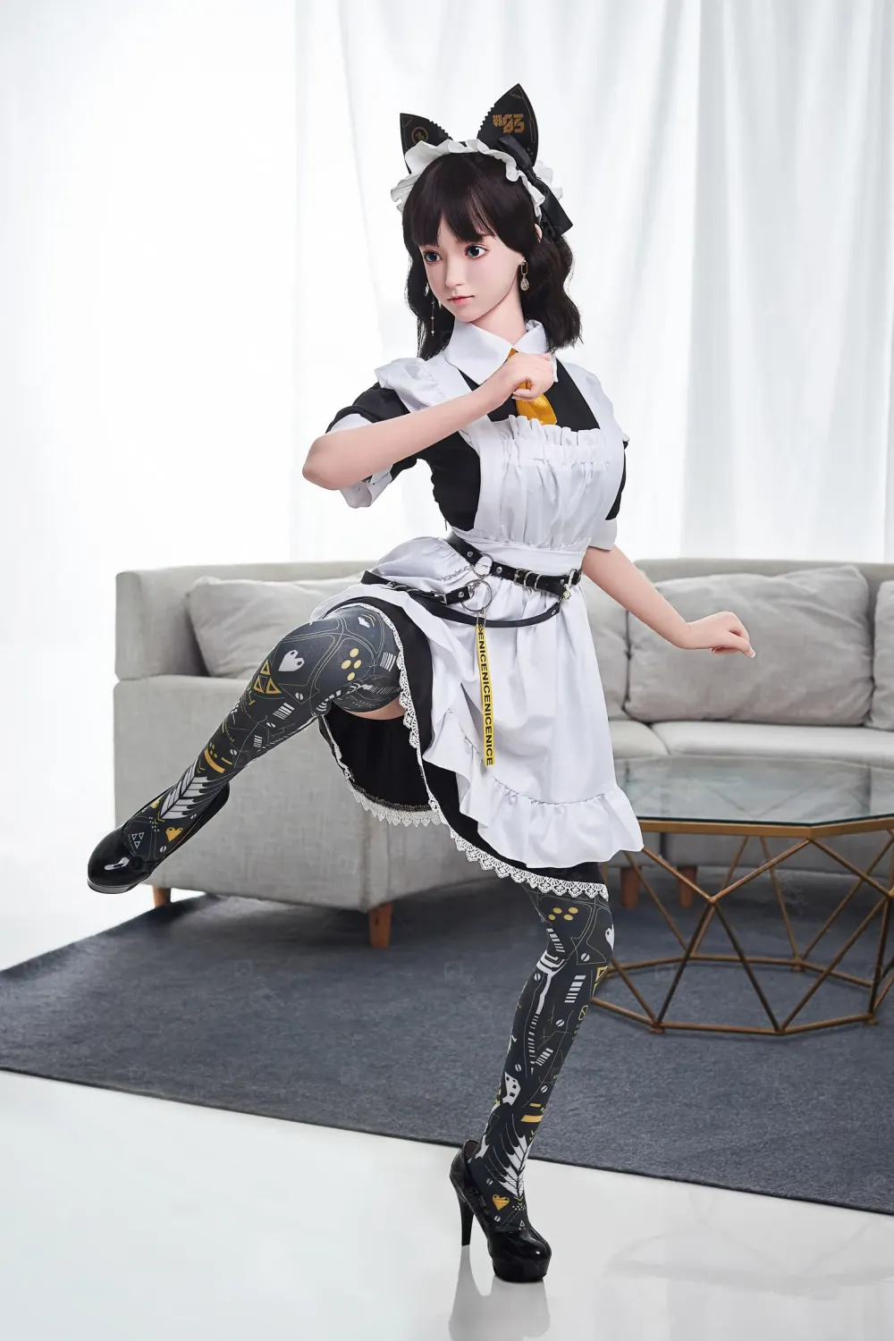 フルシリコン製ラブドール 微笑む癒し系リアル家政婦タイプドール 星野樱奈 148cm