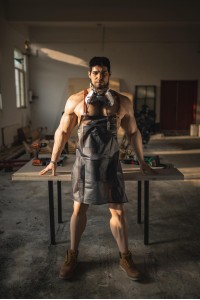 職人男性ラブドール 筋肉男性モデルシリコンラブドール Grady 183cm
