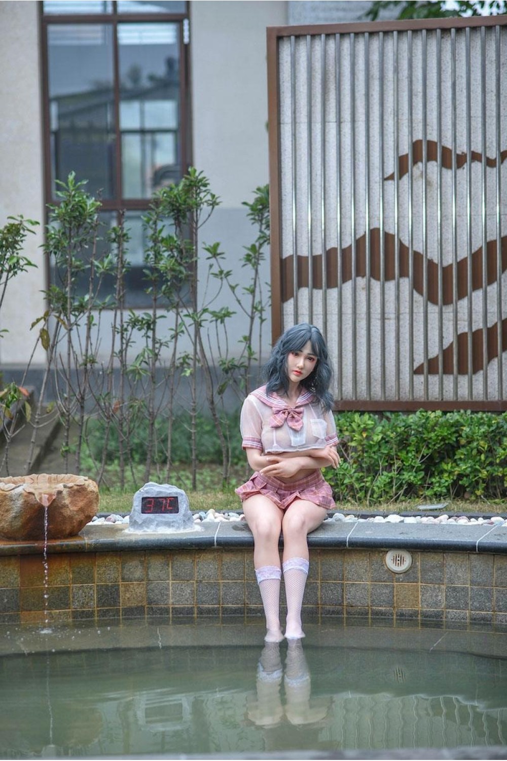 清純な彼女ダッチワイフ 松崎佳子 162CM (実際の顔、リアルな血管再現)