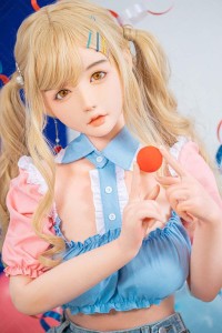 ラブドール アニメ柔軟で弾力のある肌質を持つ美乳ラブドール 沢渡瑠璃 148cm