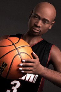 運動さんの男性ような人形 Aaron 175CM