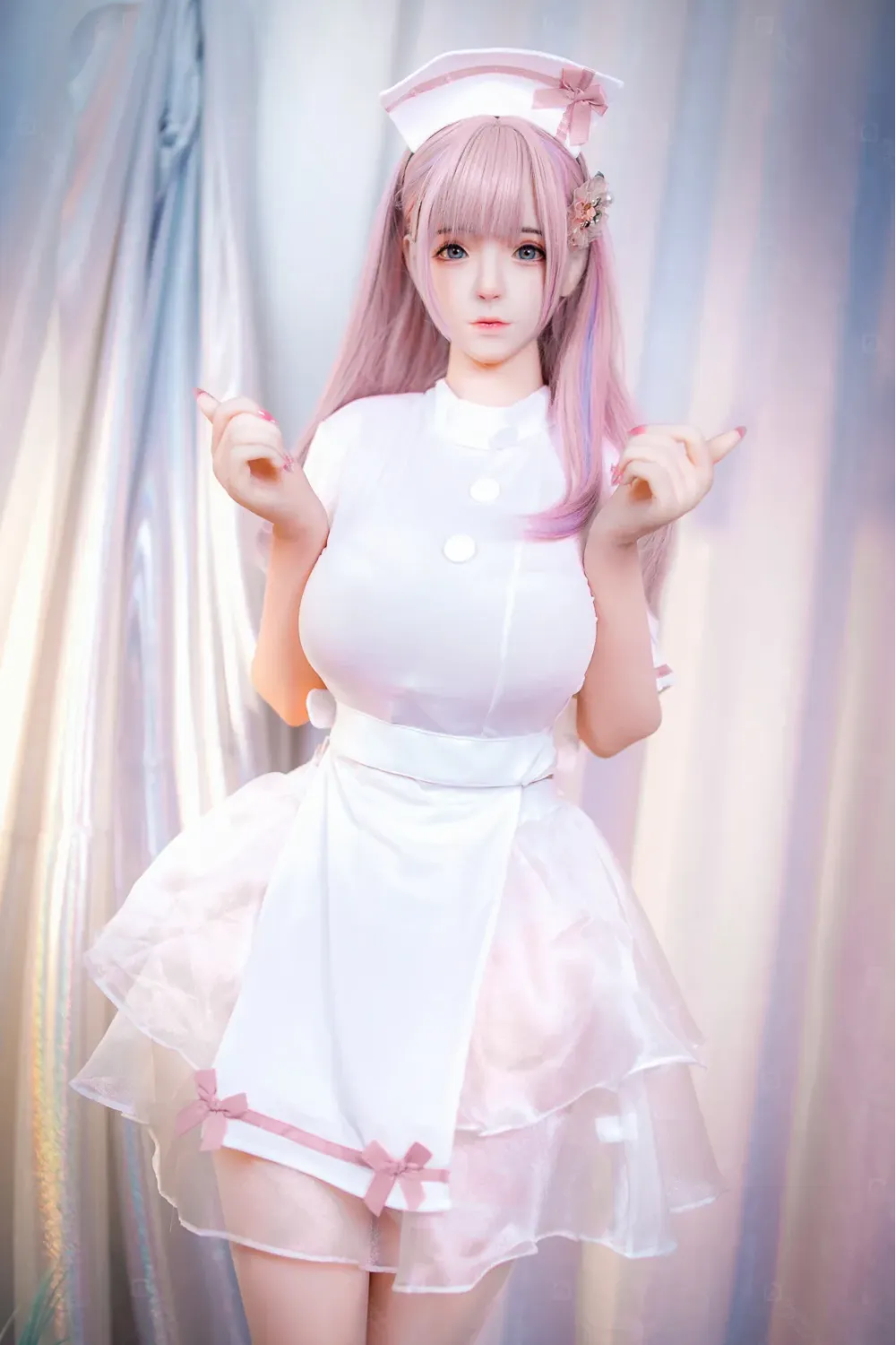 白肌で清楚系モデル ラブドール 天然系美少女のリアル再現 新垣纱由里 157cm