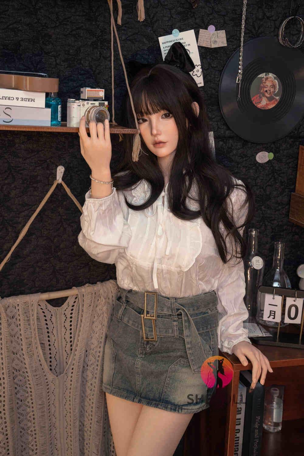 癒し系ラブドール TPEボディ シリコンヘッド 精巧造形 日本美人ドール 福山美月 158cm