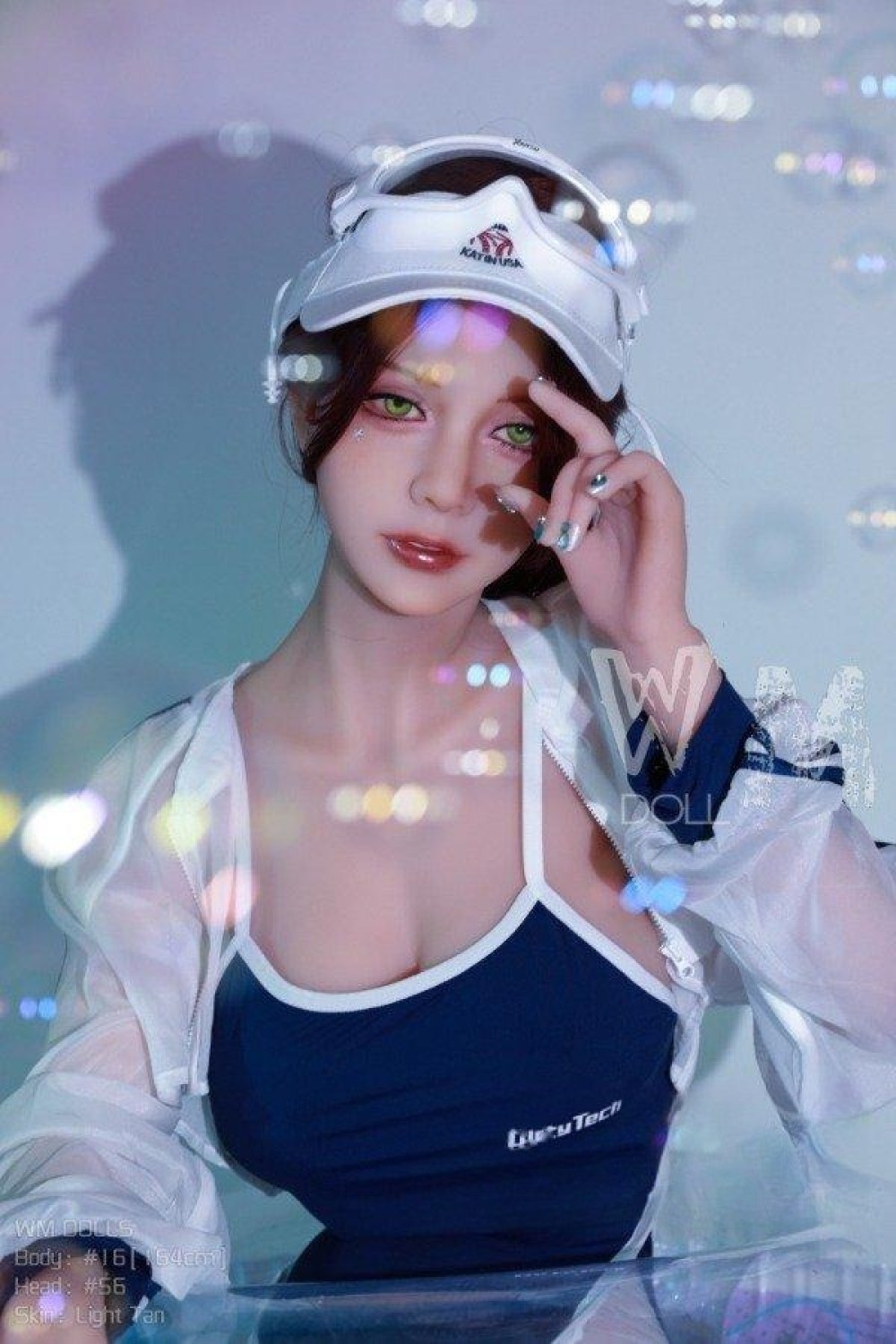 若い女性の顔リアルラブドール容貌の美しいダッチワイフ Patsy 164cm