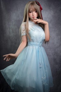 自然な美しさを持つシリコンヘッド+TPEボディのドール Elara 150cm