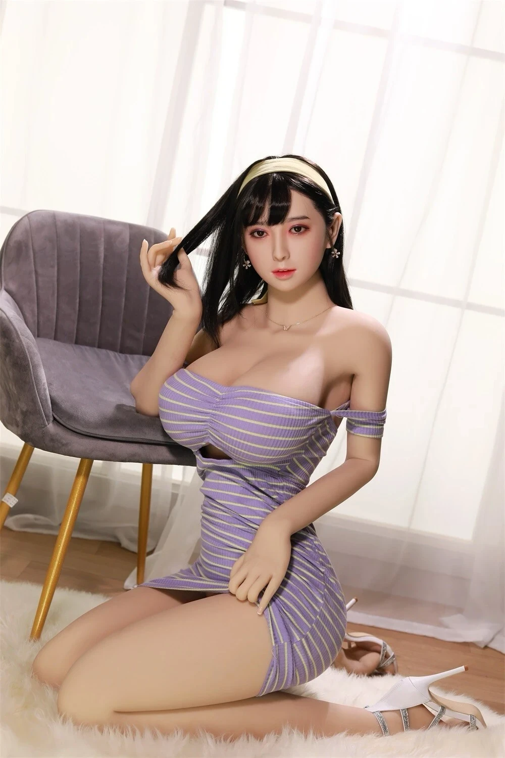 巨乳大人の女性像を丁寧に表現した人妻少女リアルドール 古谷咲月 168cm
