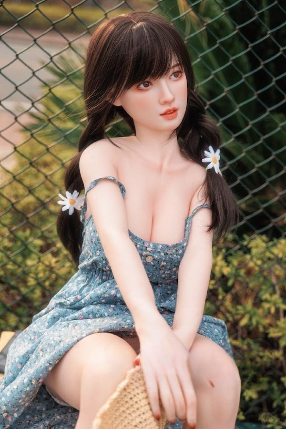 えろ可愛い少女等身大シリコンドール 頭部＋ボディー一体型 木本真理 148cm