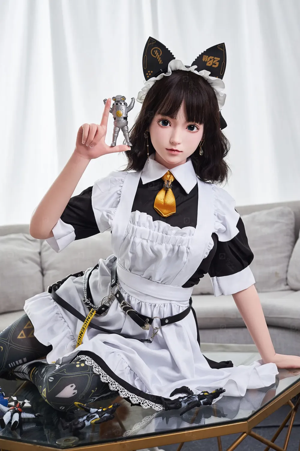フルシリコン製ラブドール 微笑む癒し系リアル家政婦タイプドール 星野樱奈 148cm