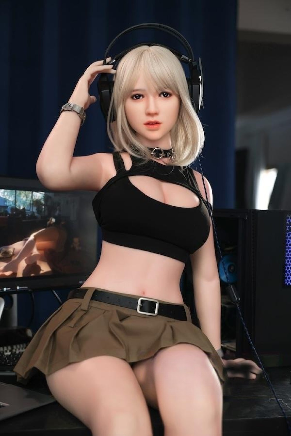 女性 アダルト 美しいフェイスラブドール頭部＋ボディー一体型 金子美奈 155cm