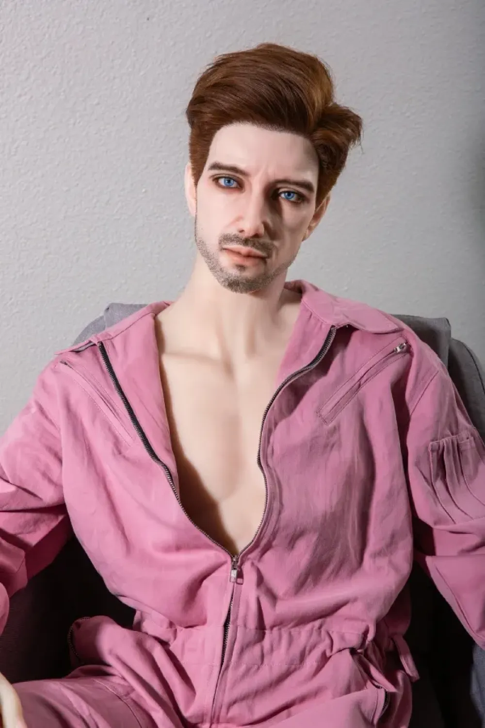 高品質 超リアル本人ような男性ラブドールシリコンヘッド Aaron 175cm