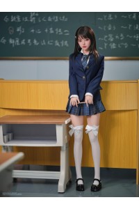 学園風コスチューム 全身シリコン 高再現ラブドール 上質素材・高級仕様 山口结衣 142cm