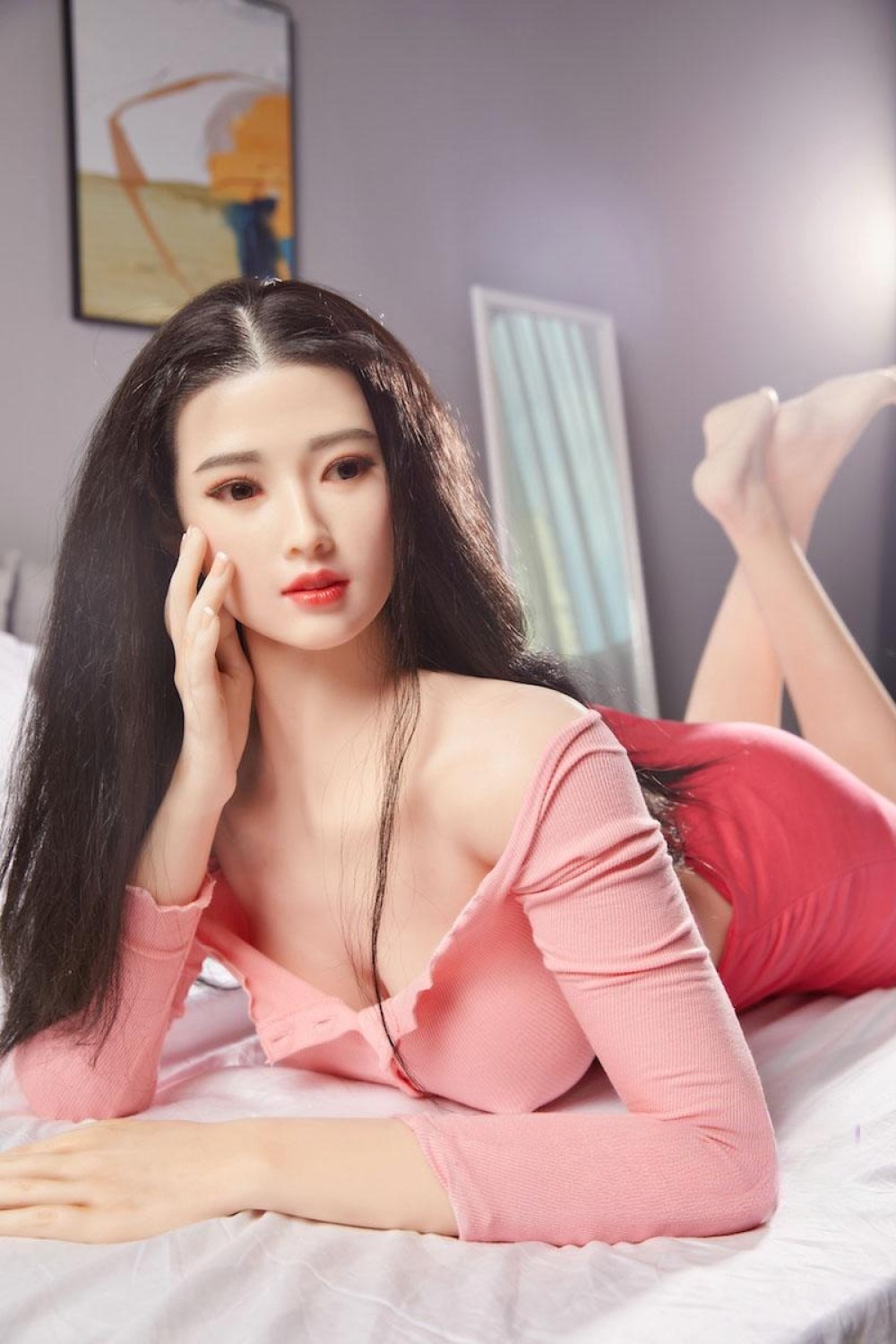 高級シリコンラブドール 天野晴美 165CM（実際本物そっくり、肌触りが柔らかい）