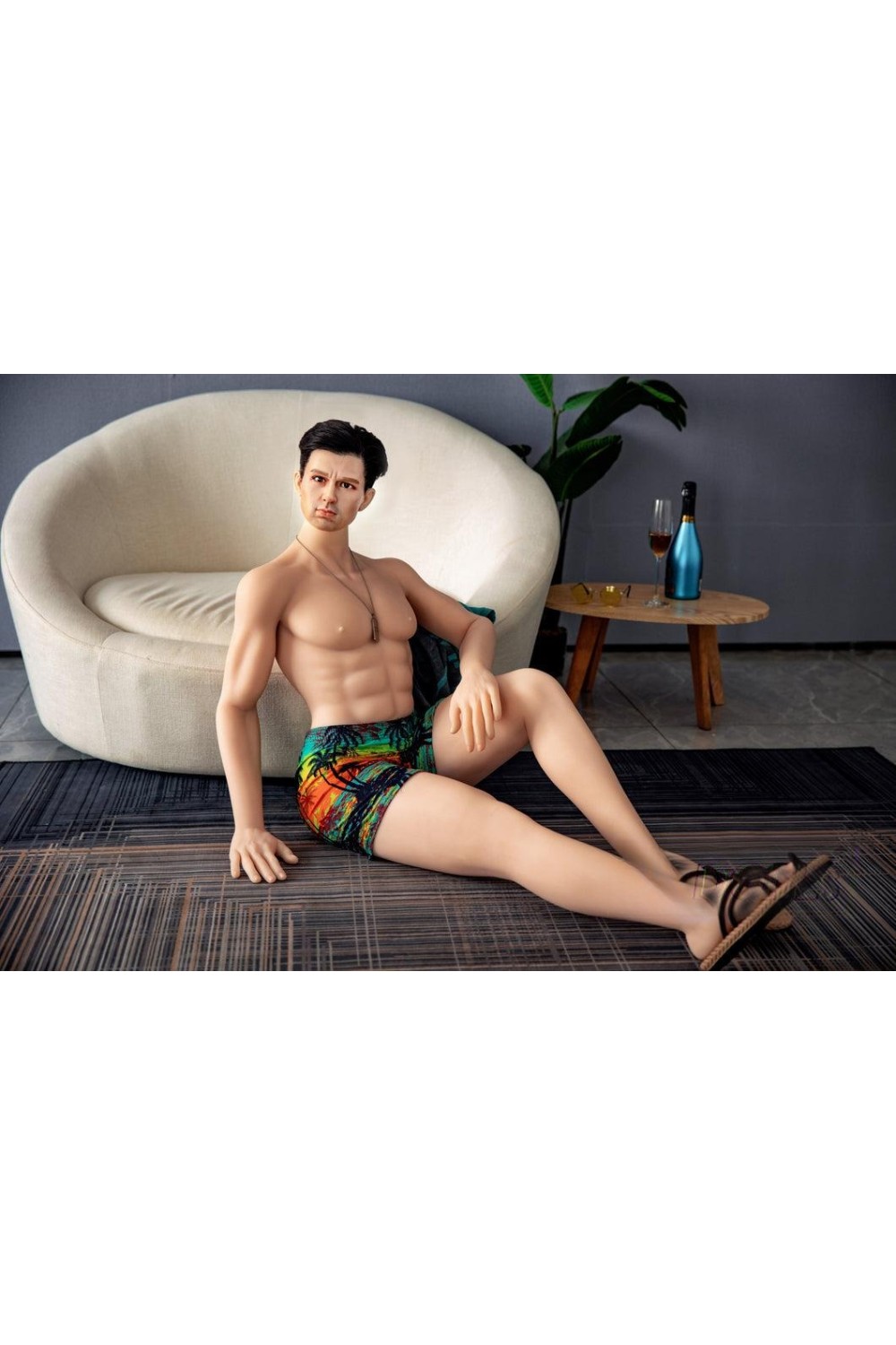 女性用のリアルなラブドール セックス筋肉人形 Alan 160cm