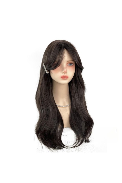 黒髪ナチュラルロングストレート ダッチワイフ用高品質ウィッグ #54