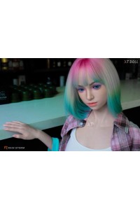 シリコン頭部 高級ダッチワイフコスプレ用ラブドール Hedda 163cm