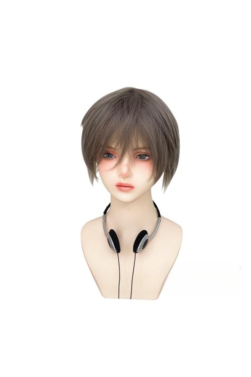 モデル風ショートストレート リアルラブドール専用ウィッグ #08