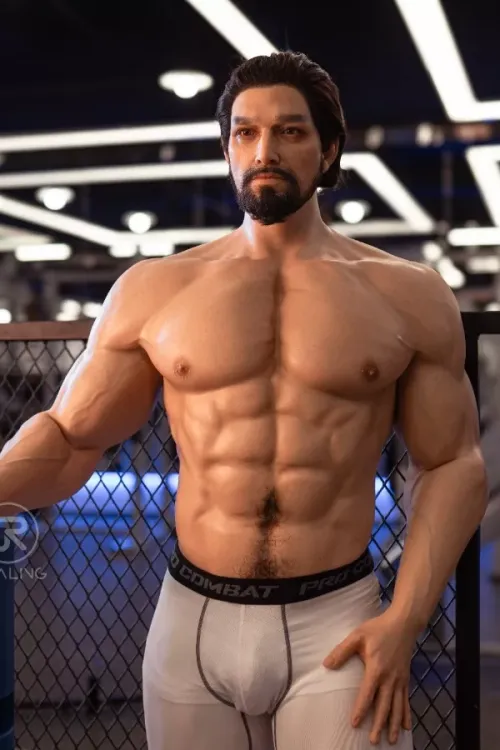 海外リアルドール販売 腹筋 男性型 外人 リアルラブドール Mars 183cm