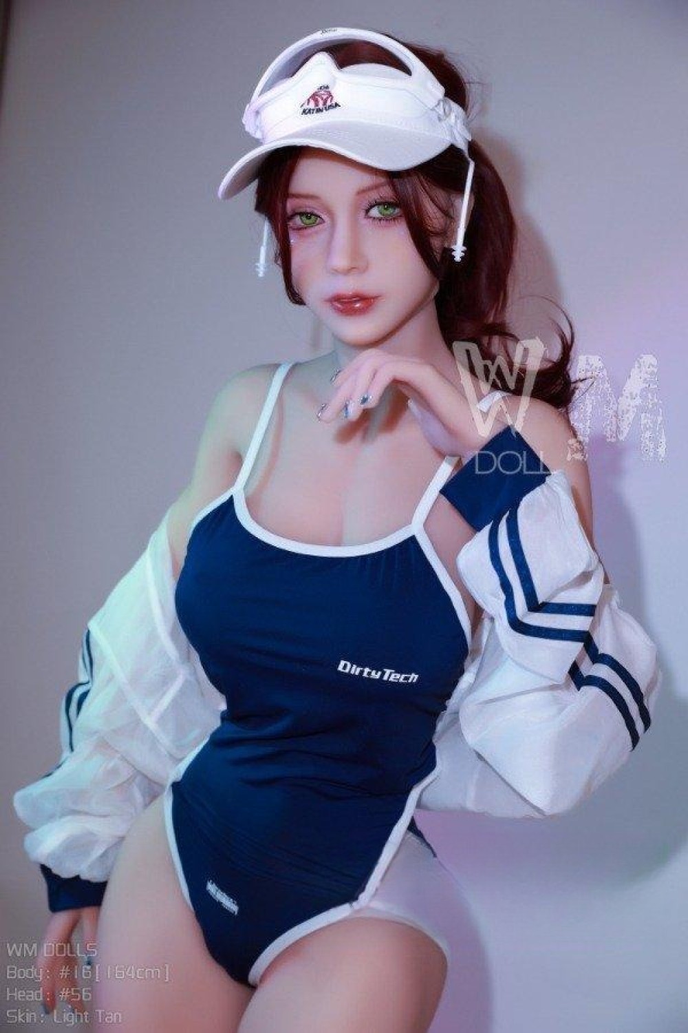 若い女性の顔リアルラブドール容貌の美しいダッチワイフ Patsy 164cm