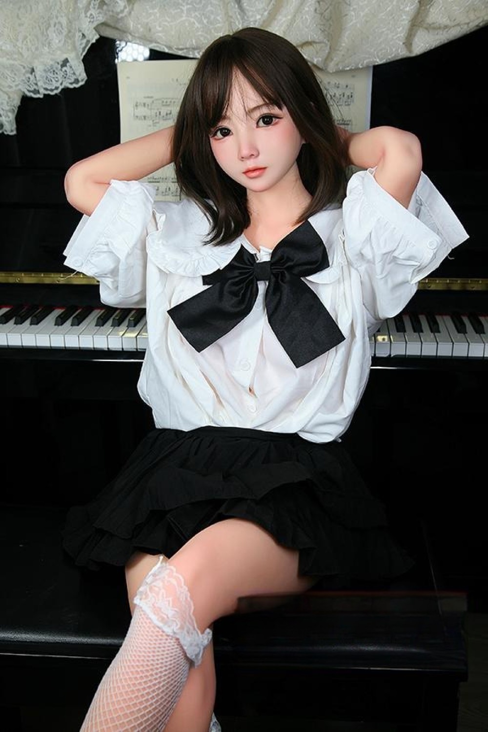 可愛いラブドールな女子校生の顔リアルドール通販中 小宮山麻友 148cm